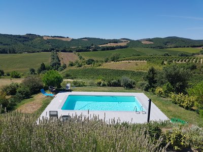 PETITE MAISON DANS LES VIGNES PISCINE